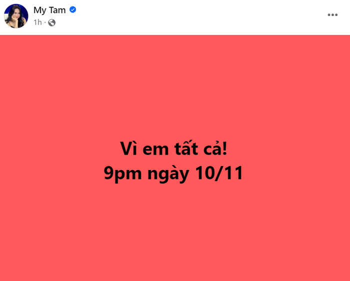 Hậu bạo bệnh, Mỹ Tâm chính thức trở lại với ca khúc mới: cả Vpop hãy dè chừng! - Ảnh 1.