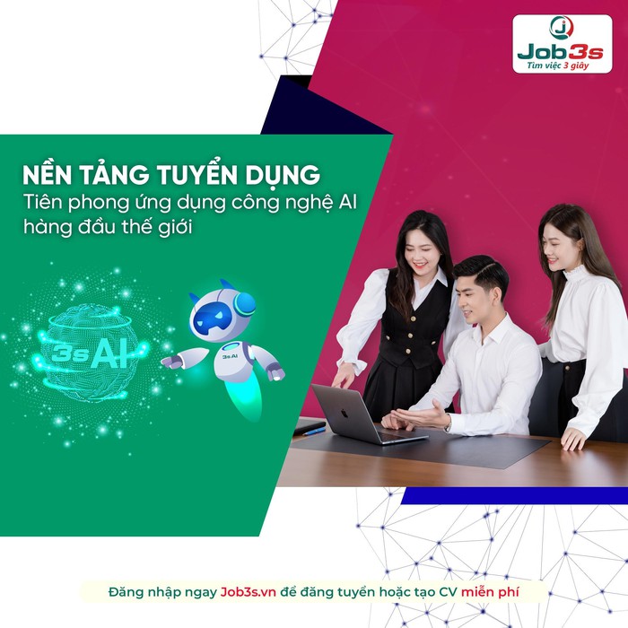 Tích hợp trên 20 loại AI vào nền tảng tuyển dụng, Job3s.vn đang tạo ra cơn địa trấn về thu hút người dùng? - Ảnh 1.