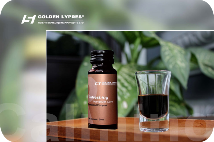 Nước uống giải rượu, hỗ trợ tăng cường miễn dịch và bảo vệ gan Golden Lypres® Refreshing  - Ảnh 5.