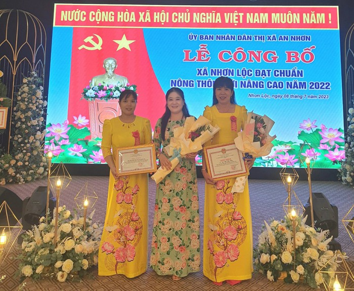 Xã Nhơn Lộc (Bình Định): Hội viên, phụ nữ tích cực, có nhiều đóng góp trong xây dựng Nông thôn mới nâng cao - Ảnh 5.