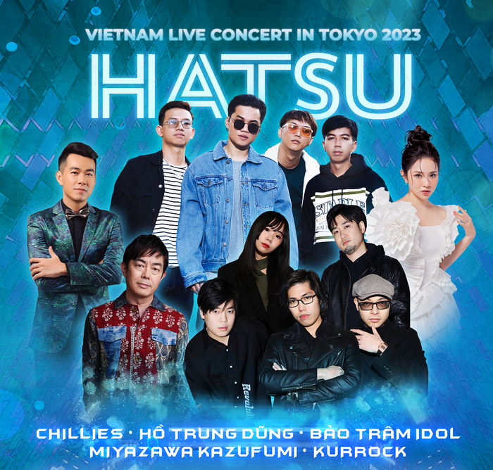 Hồ Trung Dũng, Bảo Trâm Idol hội ngộ dàn nghệ sĩ Nhật Bản tại Vietnam live concert ở Tokyo - Ảnh 1.