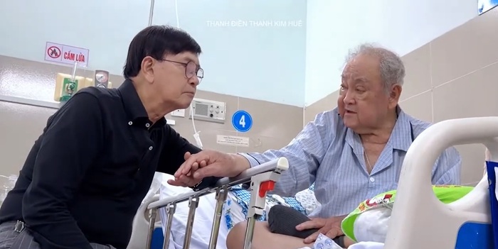 Được đàn em đến thăm, nghệ sĩ Hùng Minh: &quot;Thanh Điền ơi, tao đi nghe, Tổ nghiệp kêu rồi&quot; - Ảnh 1.