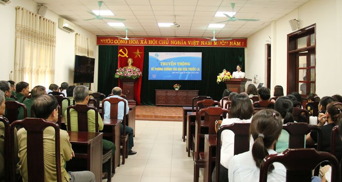 Bắc Ninh: Lồng ghép nội dung phòng, chống tác hại của thuốc lá vào sinh hoạt chuyên đề- Ảnh 3.