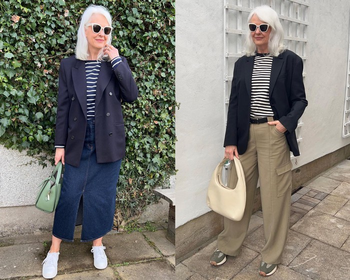 Fashion blogger 60 tuổi mặc đẹp và trẻ trung nhờ 5 món thời trang cơ bản- Ảnh 1.