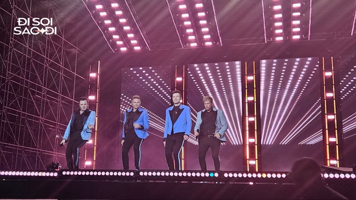 Clip Khả Ngân vội vã ra về sau show của Westlife- Ảnh 2.