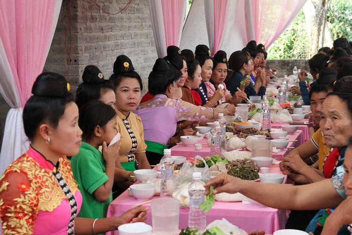 Độc đáo “Lễ tạ ơn” của người dân tộc Thái đen ở Điện Biên- Ảnh 6.
