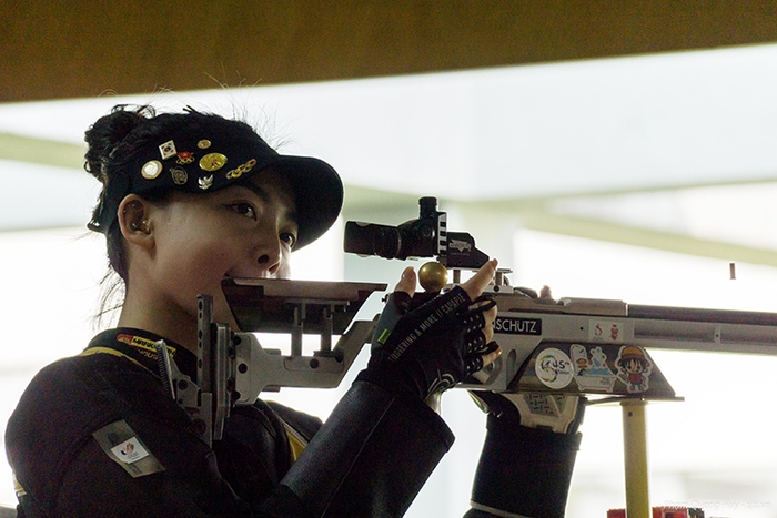 Các nữ xạ thủ tranh tài tại giải vô địch bắn súng Quốc gia 2023- Ảnh 9.
