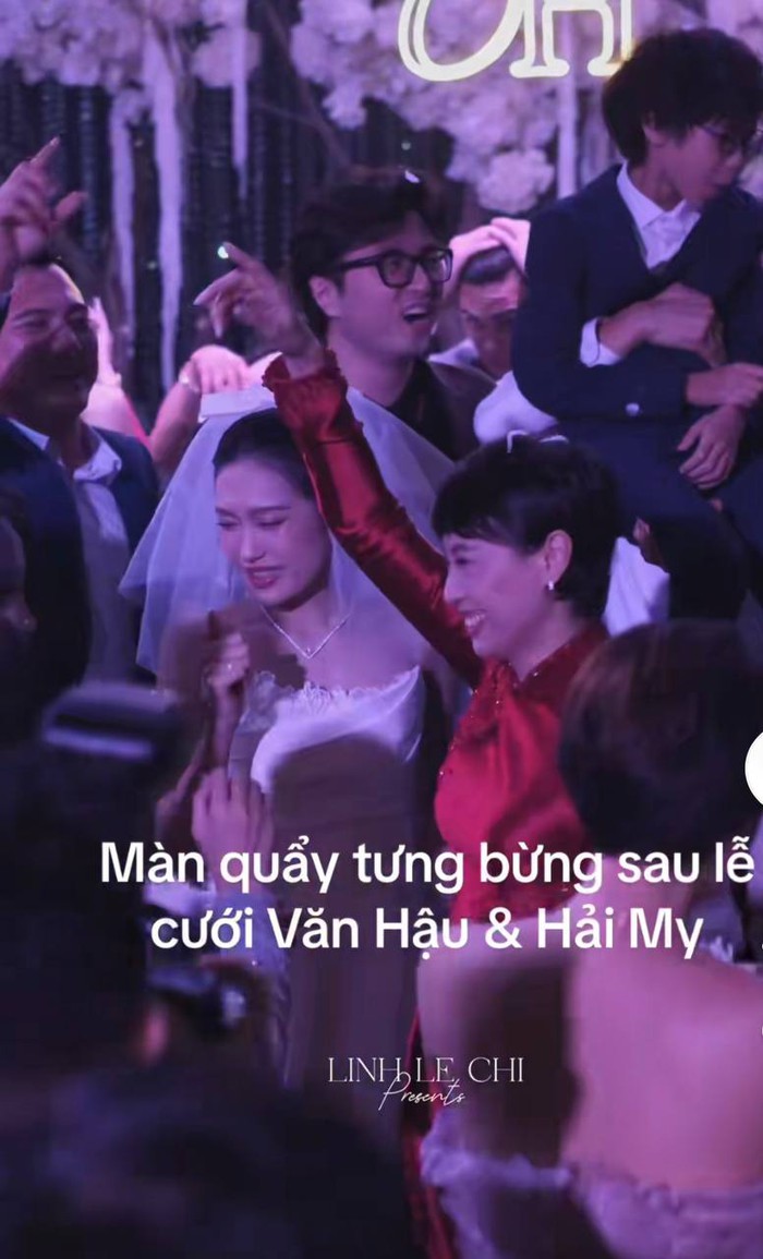 Hai thông gia nhà Văn Hậu và Hải My nhận "cơn mưa" lời khen bởi những sự tinh tế từ khâu tổ chức tiệc cưới- Ảnh 1.
