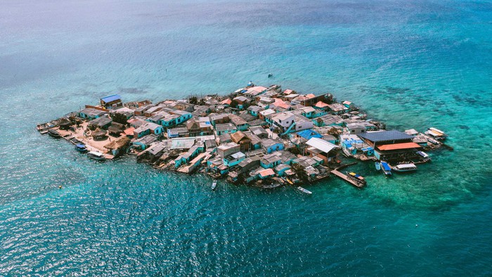 Santa Cruz del Islote: Hòn đảo có mật độ dân số cao nhất thế giới- Ảnh 1.