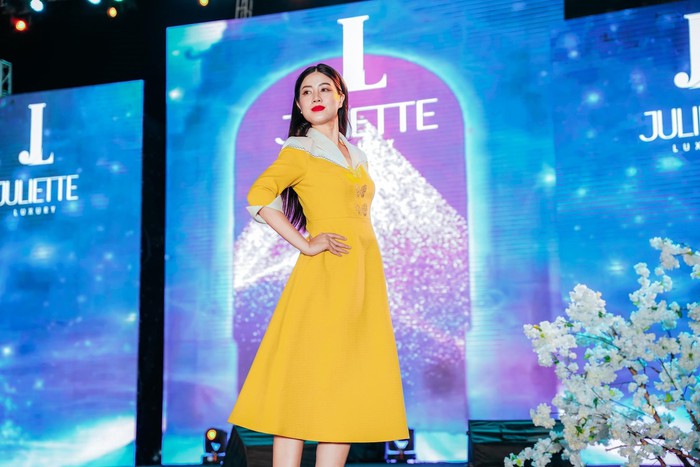 Mãn nhãn với màn trình diễn thời trang công sở thanh lịch của Juliette trong đêm Gala Mottainai 2023 - Ảnh 5.