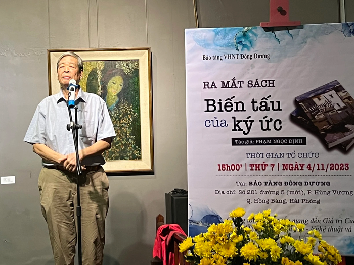 Nhà thơ Nguyễn Thụy Kha chia sẻ về cuốn sách &quot;Biến tấu của ký ức&quot;