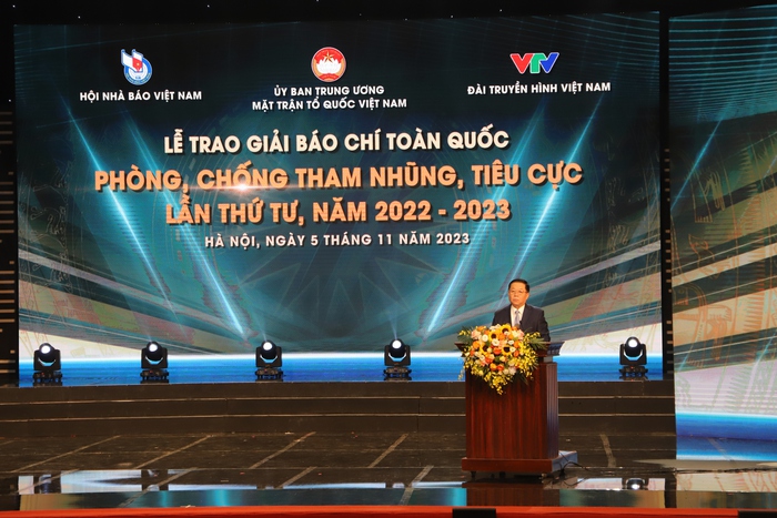 54 tác phẩm đoạt Giải báo chí toàn quốc phòng, chống tham nhũng, tiêu cực năm 2022 - 2023 - Ảnh 1.