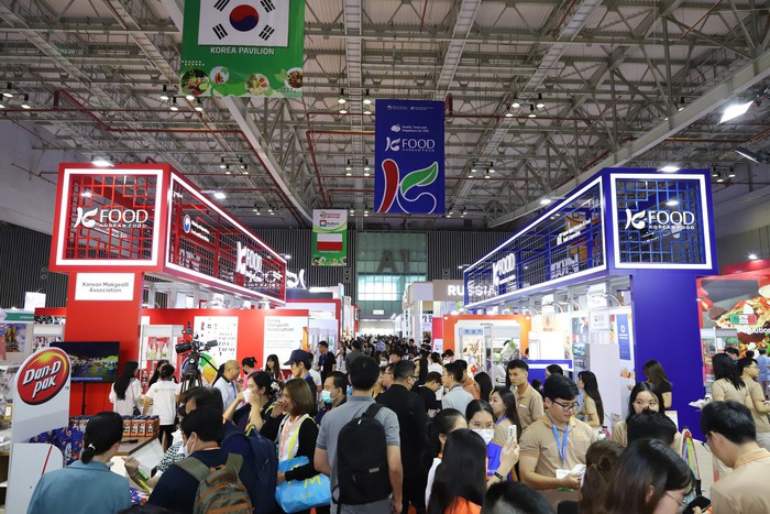Trải nghiệm văn hóa Hàn Quốc tại Hội chợ Ẩm thực Hà Nội 2023 - Ảnh 1.
