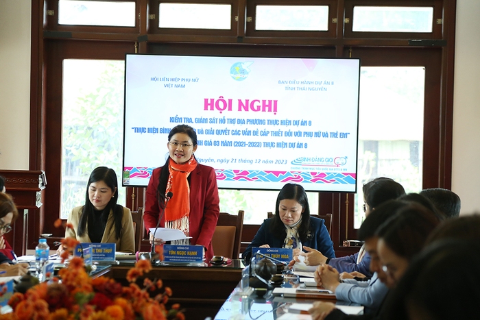 Trung ương Hội Liên hiệp Phụ nữ Việt Nam chúc mừng  giáo dân tại Thái Nguyên nhân dịp Noel - Ảnh 7.