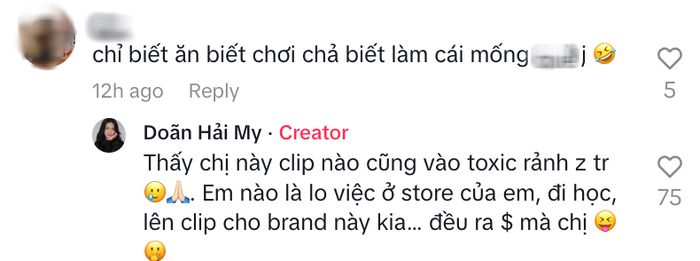 Vợ Đoàn Văn Hậu đáp trả khi bị nói chỉ biết ăn chơi: Em đi học, quay clip đều ra tiền- Ảnh 1.