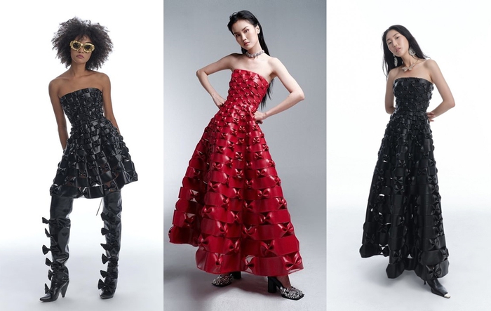 Đụng hàng 1 mẫu váy lạ lùng, 8 mỹ nhân Việt khiến netizen đau đầu không biết ai độc lạ hơn - Ảnh 9.
