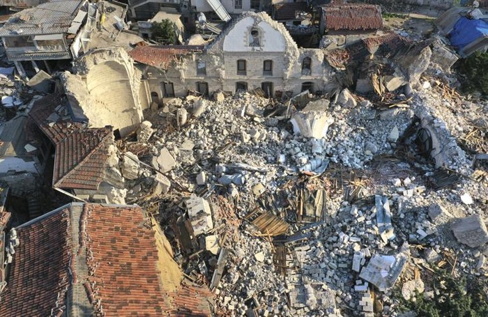 Những nhà thờ lịch sử bị phá hủy sau động đất Thổ Nhĩ Kỳ - Syria - Ảnh 1.