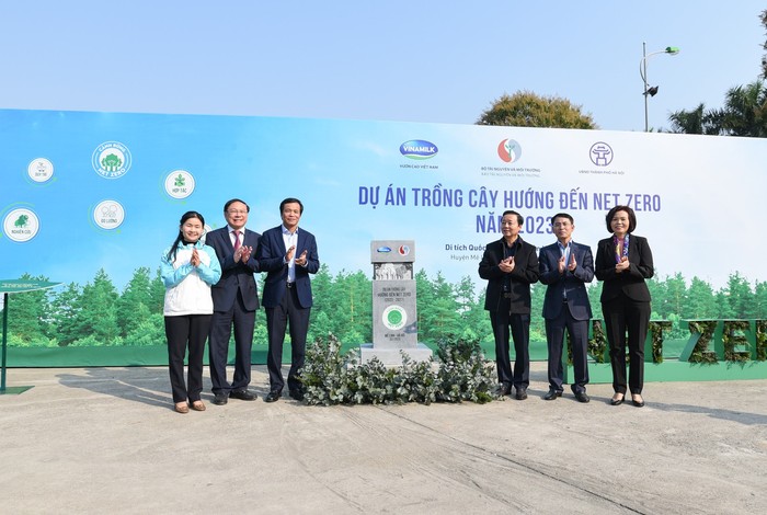 Dự án trồng cây hướng đến Net Zero Carbon của Vinamilk và Bộ Tài nguyên và Môi trường chính thức khởi động tại Hà Nội  - Ảnh 2.