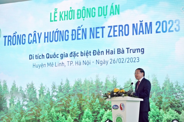Dự án trồng cây hướng đến Net Zero Carbon của Vinamilk và Bộ Tài nguyên và Môi trường chính thức khởi động tại Hà Nội  - Ảnh 4.