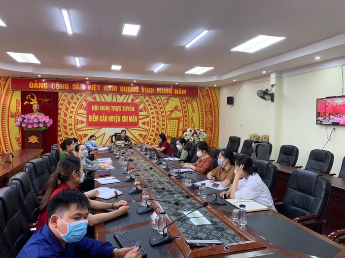 Hà Giang: Tổ chức cuộc thi trắc nghiệm trực tuyến tìm hiểu Nghị quyết Đại hội đại biểu phụ nữ tỉnh - Ảnh 2.