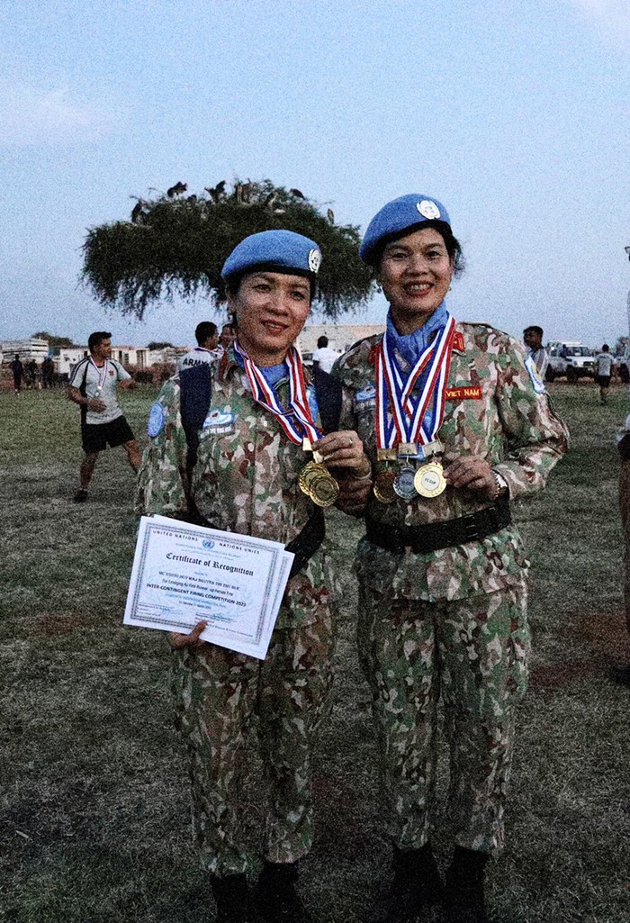 Nữ quân nhân công binh Việt Nam mang văn hoá ẩm thực đặc sắc giới thiệu với bạn bè quốc tế ở Abyei - Ảnh 3.