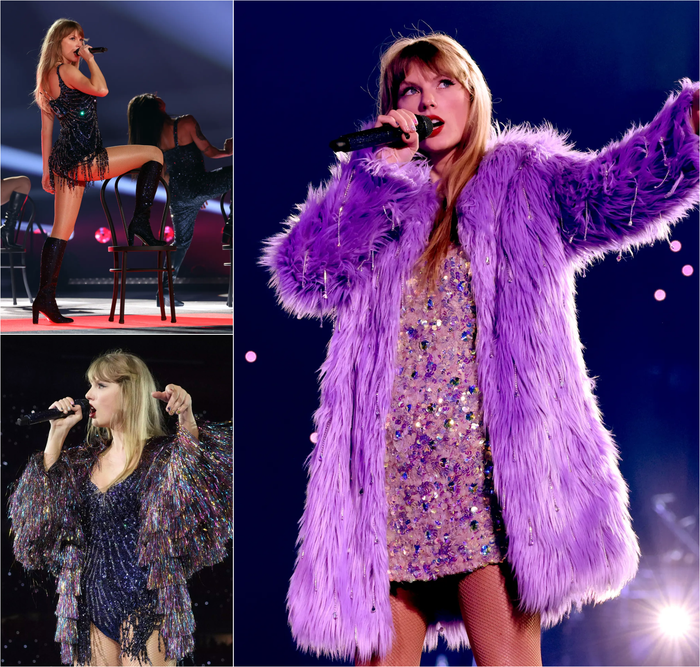 “Rắn chúa” Taylor Swift diện loạt trang phục tái hiện lại hành trình âm nhạc trên sân khấu The Eras Tour - Ảnh 12.
