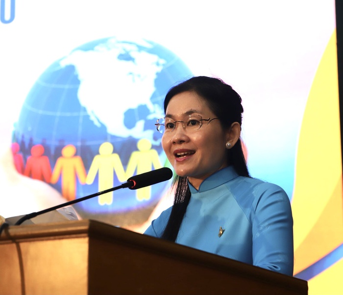 Phó chủ tịch Hội LHPN Việt Nam Tôn Ngọc Hạnh: Hội LHPN Việt Nam thúc đẩy các hoạt động công tác xã hội, hỗ trợ phụ nữ phát triển toàn diện - Ảnh 3.