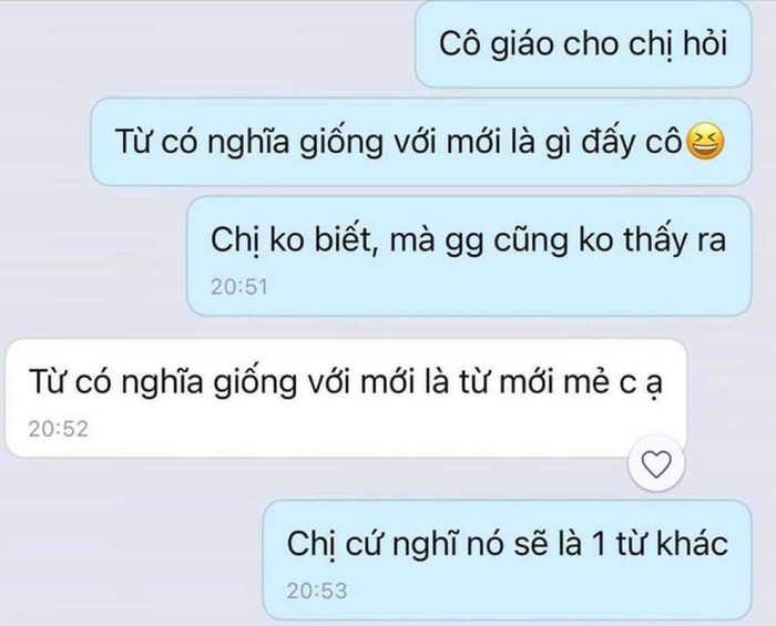 Đồng nghĩa với "mới" là gì? Cô giáo trả lời 2 từ khiến phụ huynh tranh cãi dữ dội- Ảnh 1.