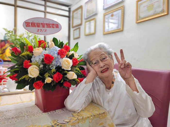Bà Phạm Thị Vận, bà nội của Nguyễn Khánh Giang