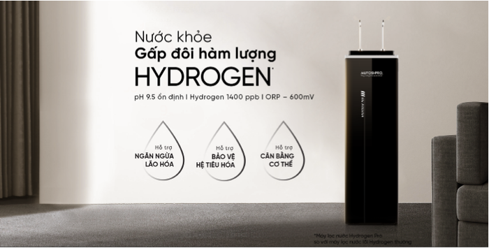 Mutosi Hydrogen Pro - Mang nguồn nước khỏe chuẩn Nhật đến hàng triệu gia đình Việt - Ảnh 2.