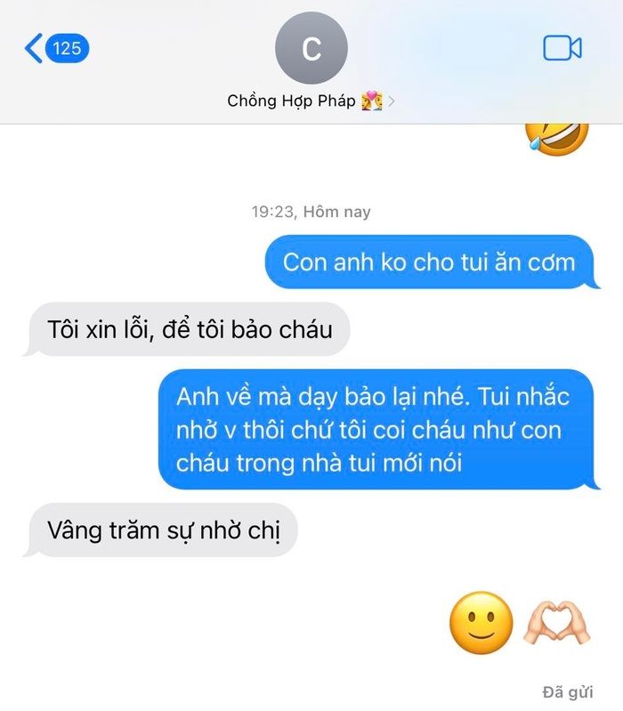 Đoạn tin nhắn hé lộ cuộc sống bỉm sữa của vợ chồng Phan Mạnh Quỳnh - Ảnh 1.