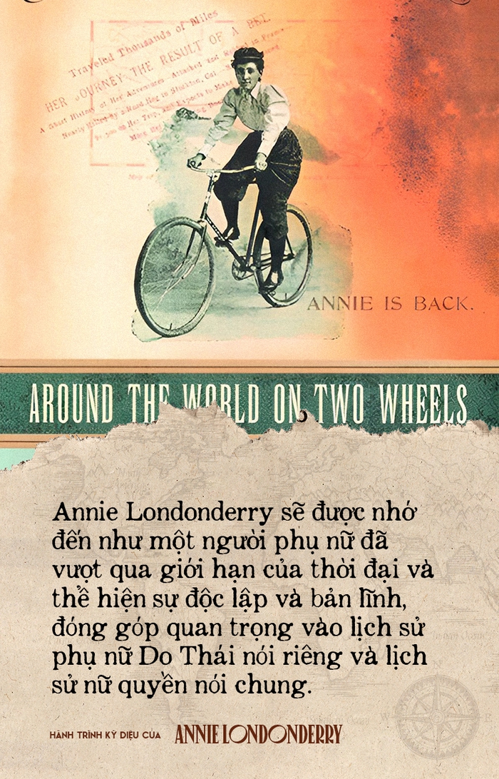 Annie Londonderry: Người phụ nữ bỏ con nhỏ lại cho chồng để làm nên hành trình thay đổi lịch sử du lịch thế giới, chứng minh sự độc lập của phái yếu - Ảnh 3.
