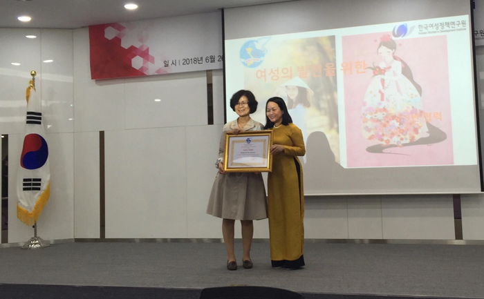 Hợp tác thúc đẩy bình đẳng giới giữa Hội LHPN Việt Nam và Viện phát triển Phụ nữ Hàn Quốc  - Ảnh 2.