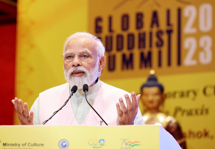 Thủ tướng Ấn Độ Narendra Modi: Mọi người đều có thể góp phần chống lại biến đổi khí hậu - Ảnh 2.