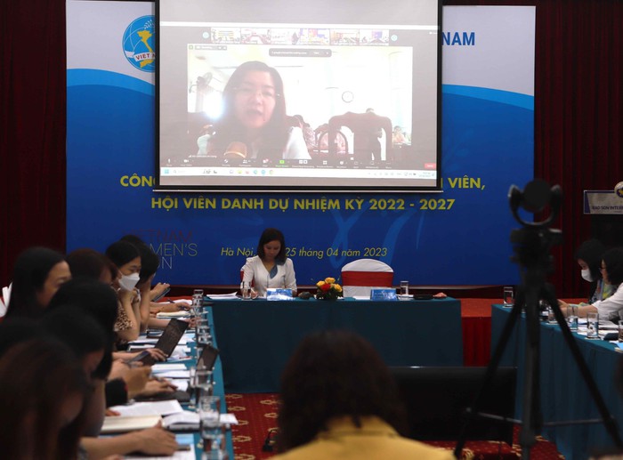 &quot;Hiến kế&quot; để nâng cao công tác tập hợp phụ nữ, phát triển hội viên, hội viên danh dự Hội LHPN Việt Nam - Ảnh 3.