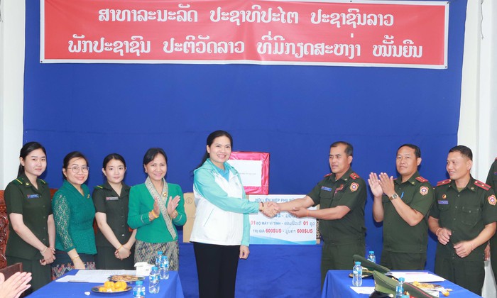 Đoàn cấp cao Hội LHPN Việt Nam hoàn thành chuyến thăm tốt đẹp CHDCND Lào - Ảnh 5.