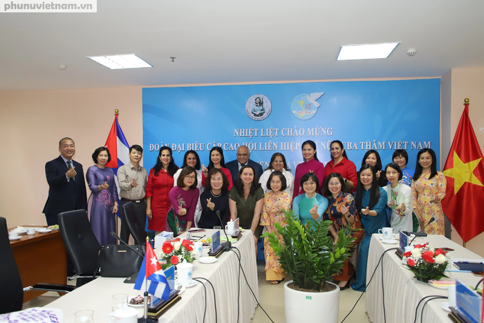 Hội LHPN Cuba thăm và làm việc với Trung ương Hội LHPN Việt Nam - Ảnh 6.