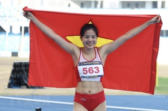 SEA Games 32: Các nữ vận động viên giành 5/6 Huy chương Vàng cho đoàn Việt Nam trong ngày 11/5 - Ảnh 4.