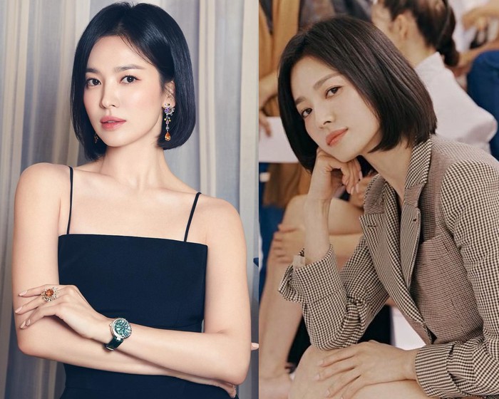 4 kiểu tóc không bao giờ lỗi mốt của Song Hye Kyo - Ảnh 1.