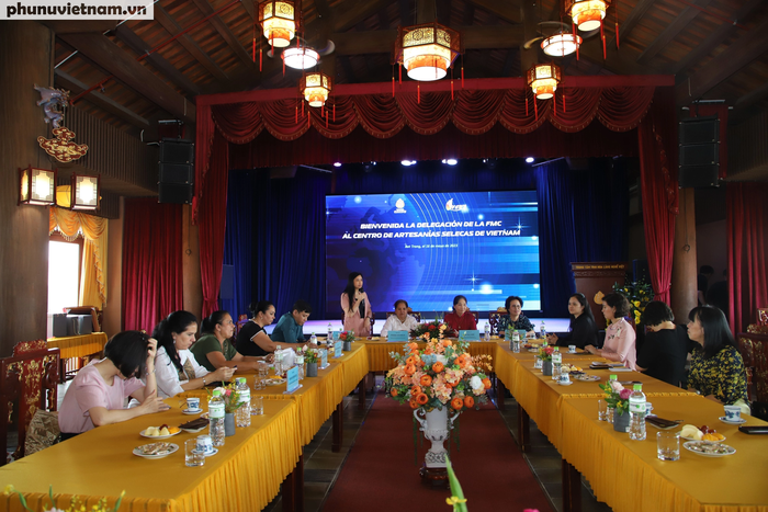 Đoàn Đại biểu cấp cao Hội LHPN Cuba đánh giá cao các hình thức hỗ trợ phụ nữ phát triển kinh tế tại Việt Nam - Ảnh 4.