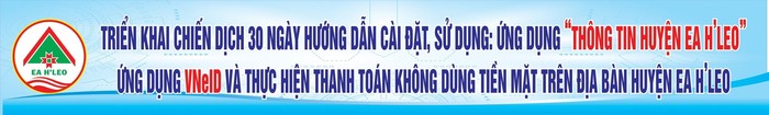 Huyện Ea H’Leo, Đắk Lắk: Chiến dịch 30 ngày đêm cài đặt các ứng dụng số - Ảnh 1.