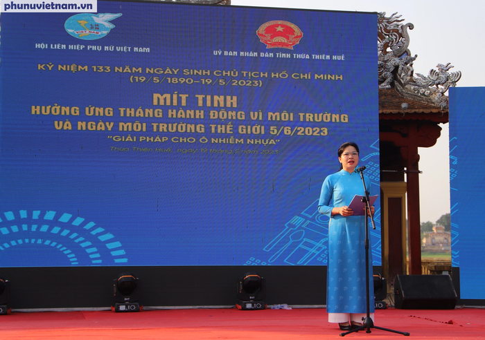 Hội LHPN Việt Nam hưởng ứng Tháng hành động vì môi trường năm 2023 - Ảnh 1.