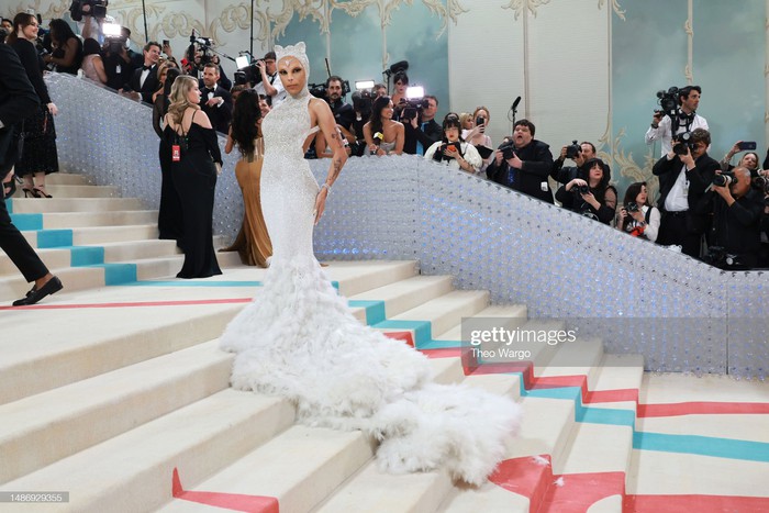 Những sự cố dở khóc dở cười tại Met Gala: Doja Cat quyết giấu diện mạo nhưng vẫn không bằng ngôi sao này - Ảnh 4.