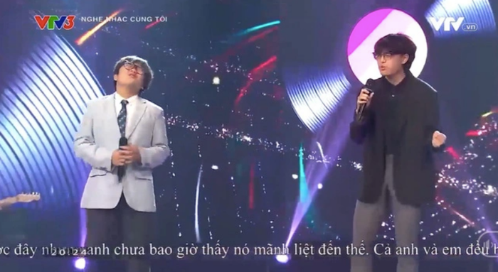 Hai con trai của Xuân Bắc hát tiếng Anh trên sóng VTV - Ảnh 2.
