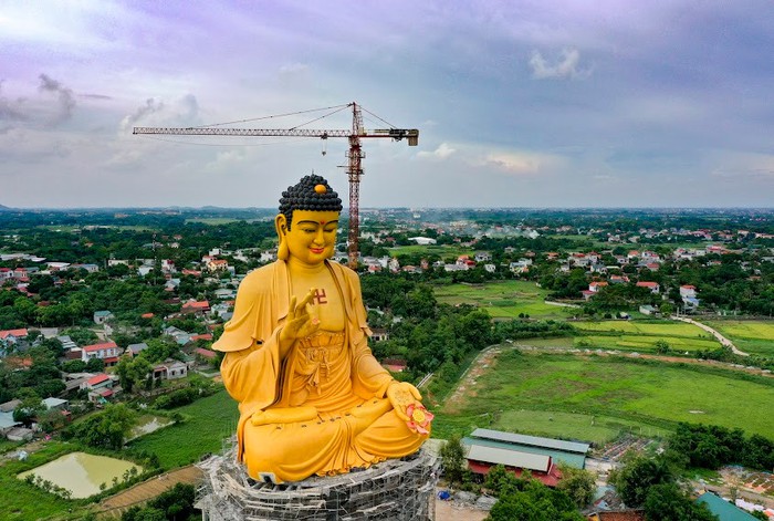 Chiêm ngưỡng Đại tượng Phật cao nhất Đông Nam Á ngay tại Hà Nội - Ảnh 3.