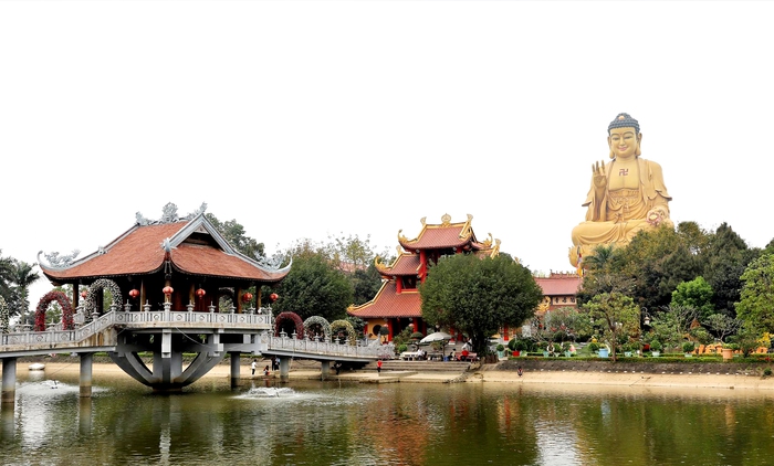 Chiêm ngưỡng Đại tượng Phật cao nhất Đông Nam Á ngay tại Hà Nội - Ảnh 2.