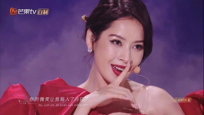 Netizen Việt - Trung tranh cãi về makeup của Chi Pu tại  Đạp Gió 2023 - Ảnh 2.