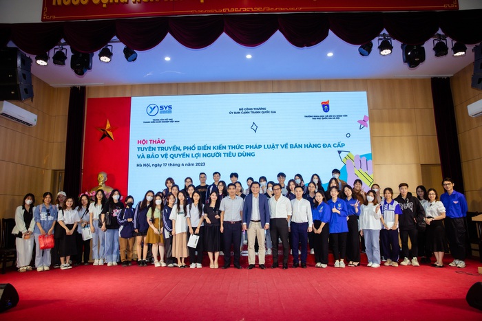 Amway Việt Nam phối hợp thực hiện phổ biến kiến thức về bán hàng đa cấp và bảo vệ quyền lợi người tiêu dùng cho sinh viên - Ảnh 2.