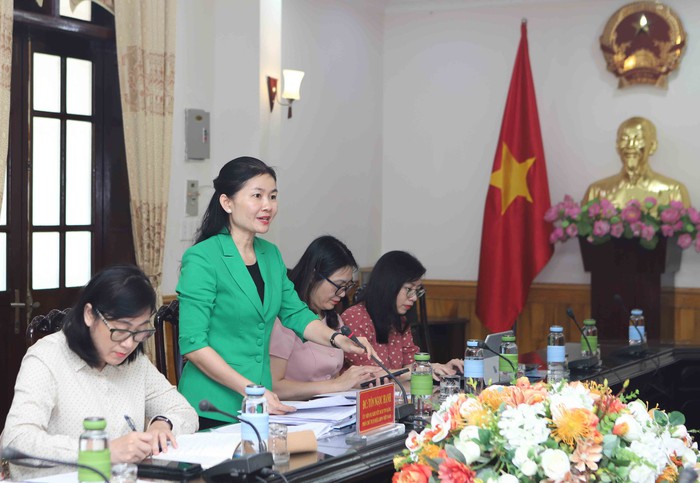 Nam Định: Cần tiếp tục đẩy mạnh lồng ghép giới trong thực hiện xây dựng Nông thôn mới - Ảnh 1.