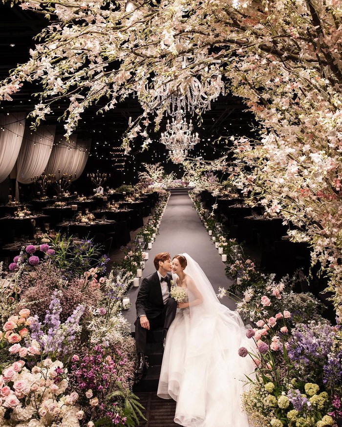 Lee Da Hae - Se7en công bố loạt ảnh trong hôn lễ đẹp như mơ - Ảnh 5.